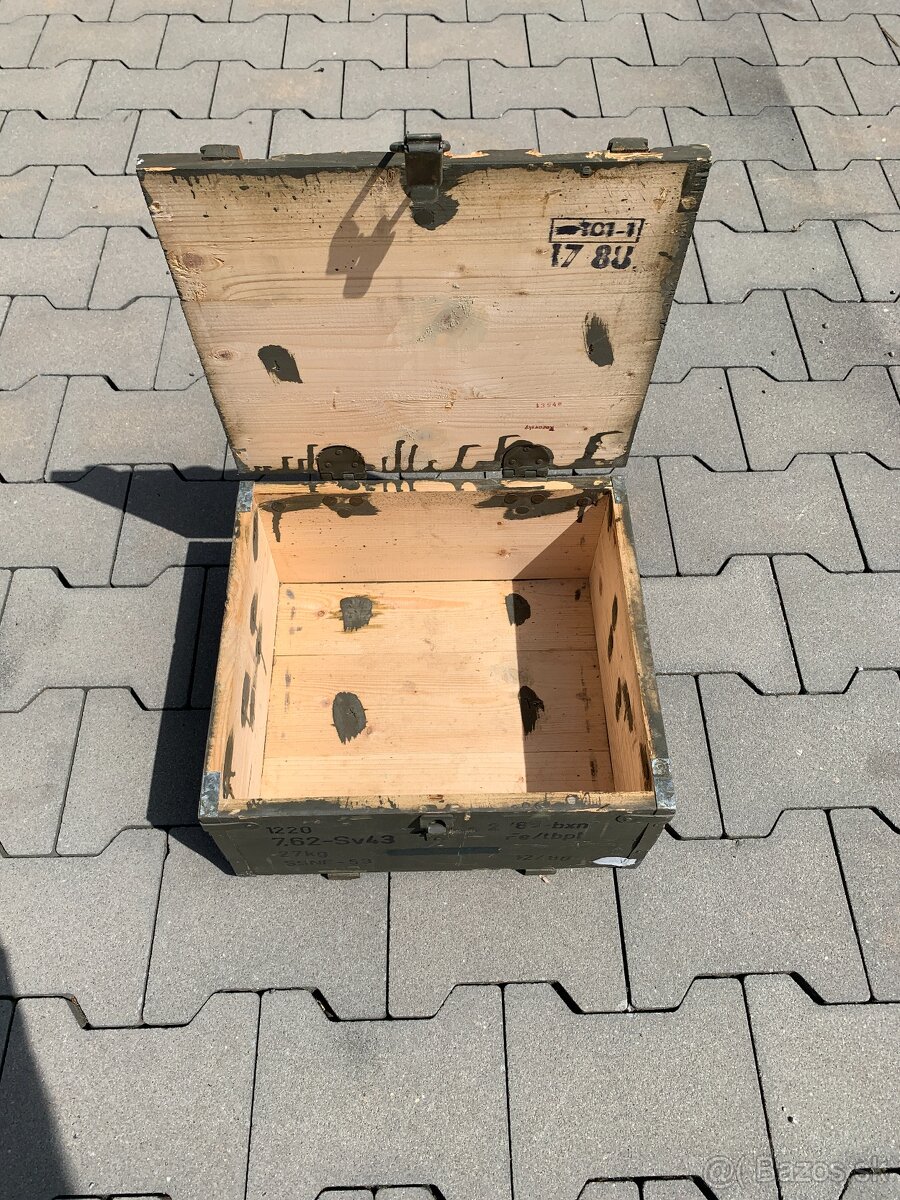 Predám vojenské bedne - 2