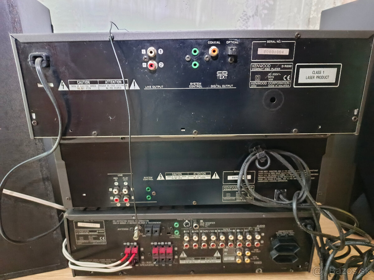 HIFI zostava - k dispozícíí ešte 5CD menič a kazetový deck - 2