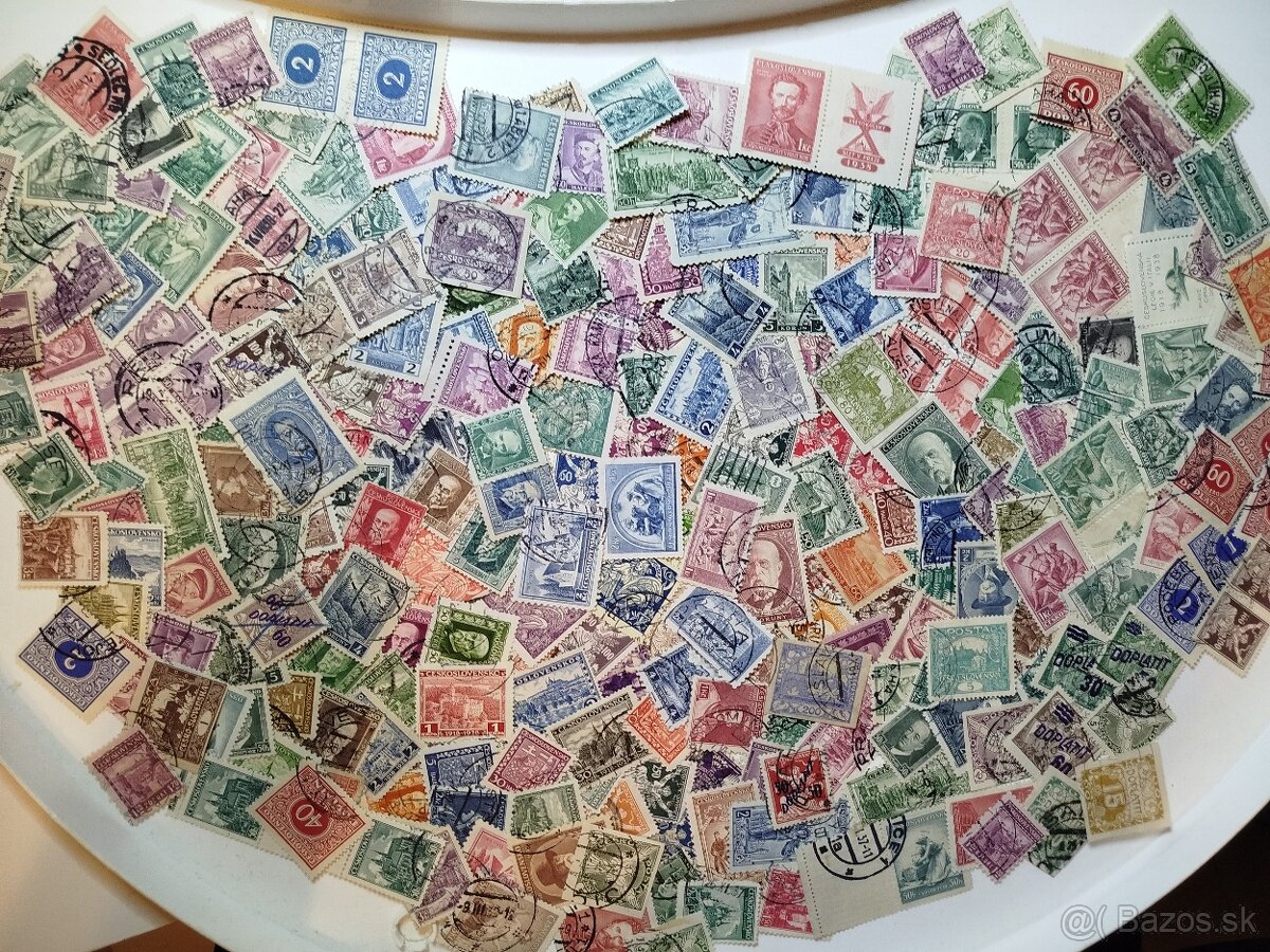 1. ČSR - mix známok - 2