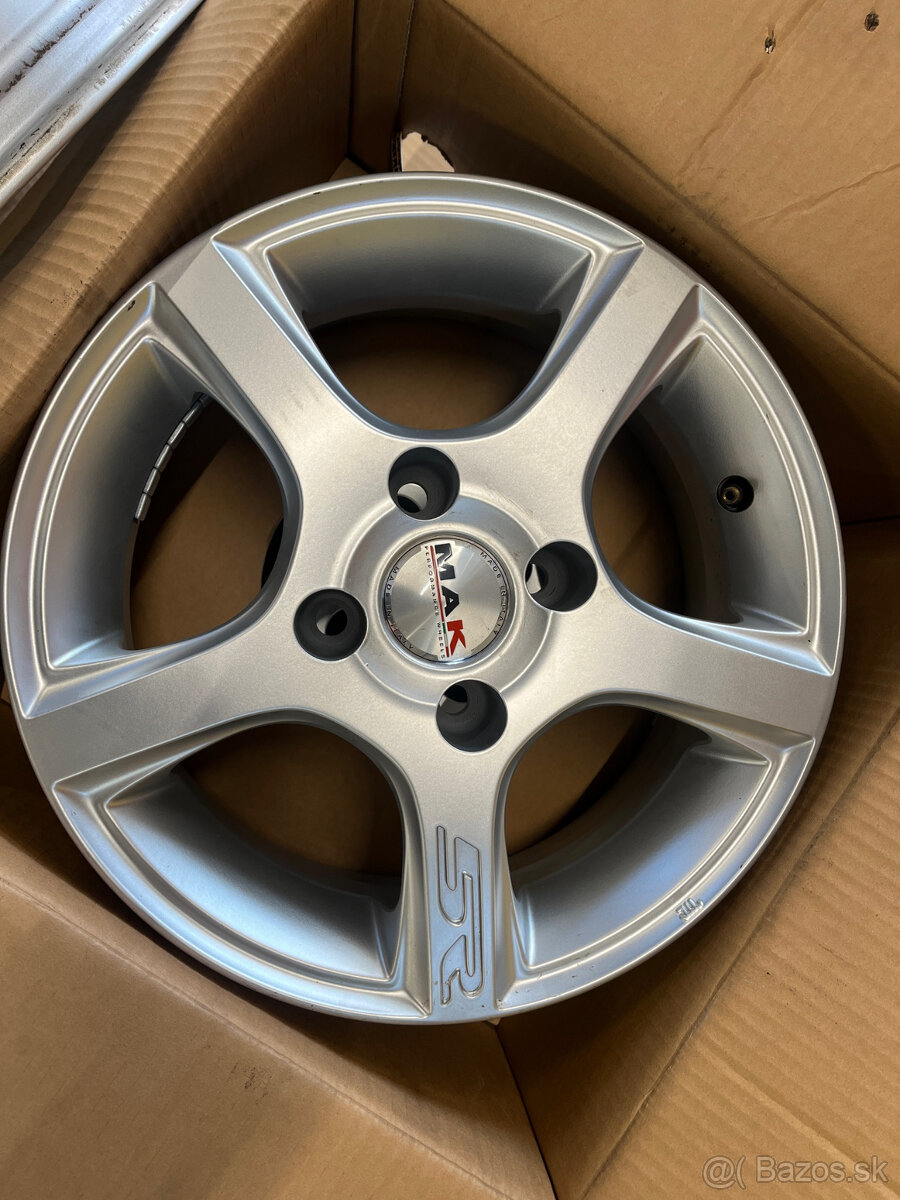 Disky MAK 4x100 5.5 J 14" ET45 vhodne na Hondu - 2