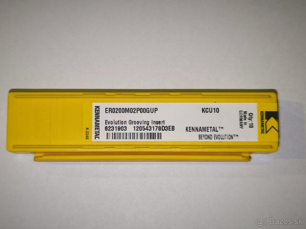 Platky ER0200M02P00GUP Kcu10-Kennametal - 2