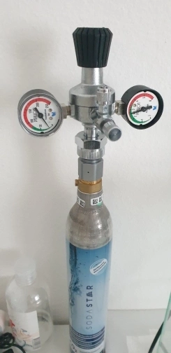 Akvaristicka co2 redukcia na SodaStream bombičku - 2