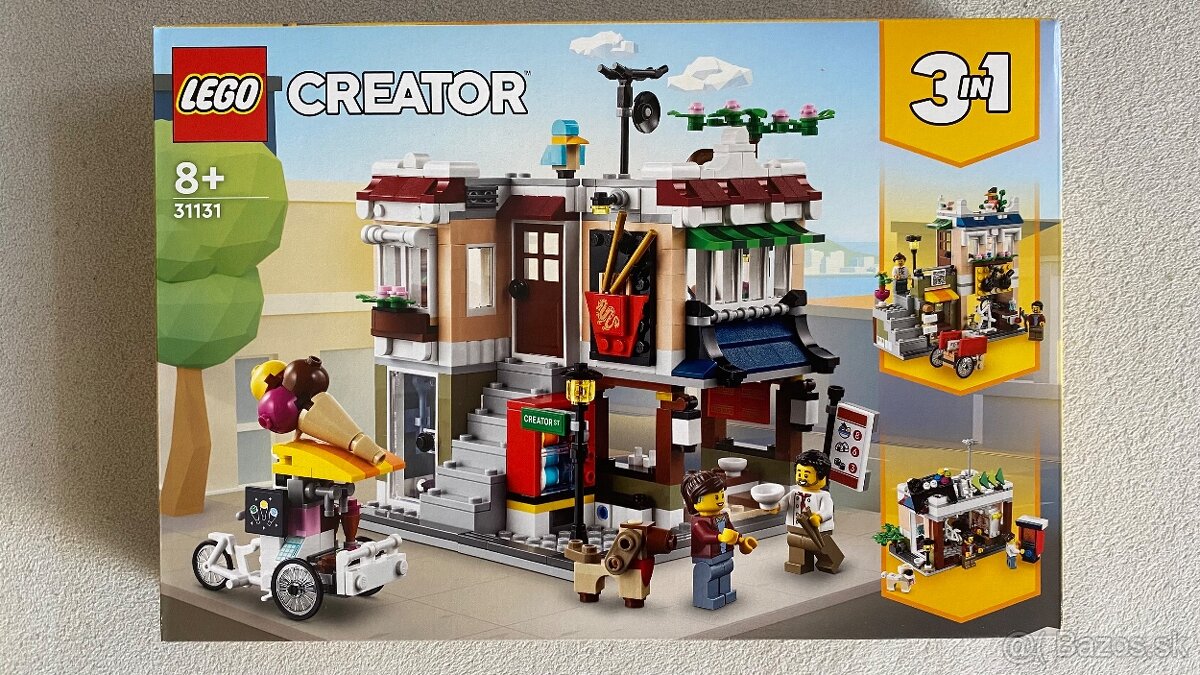 Nerozbalene Lego City a Creator 3in1 sety - 2