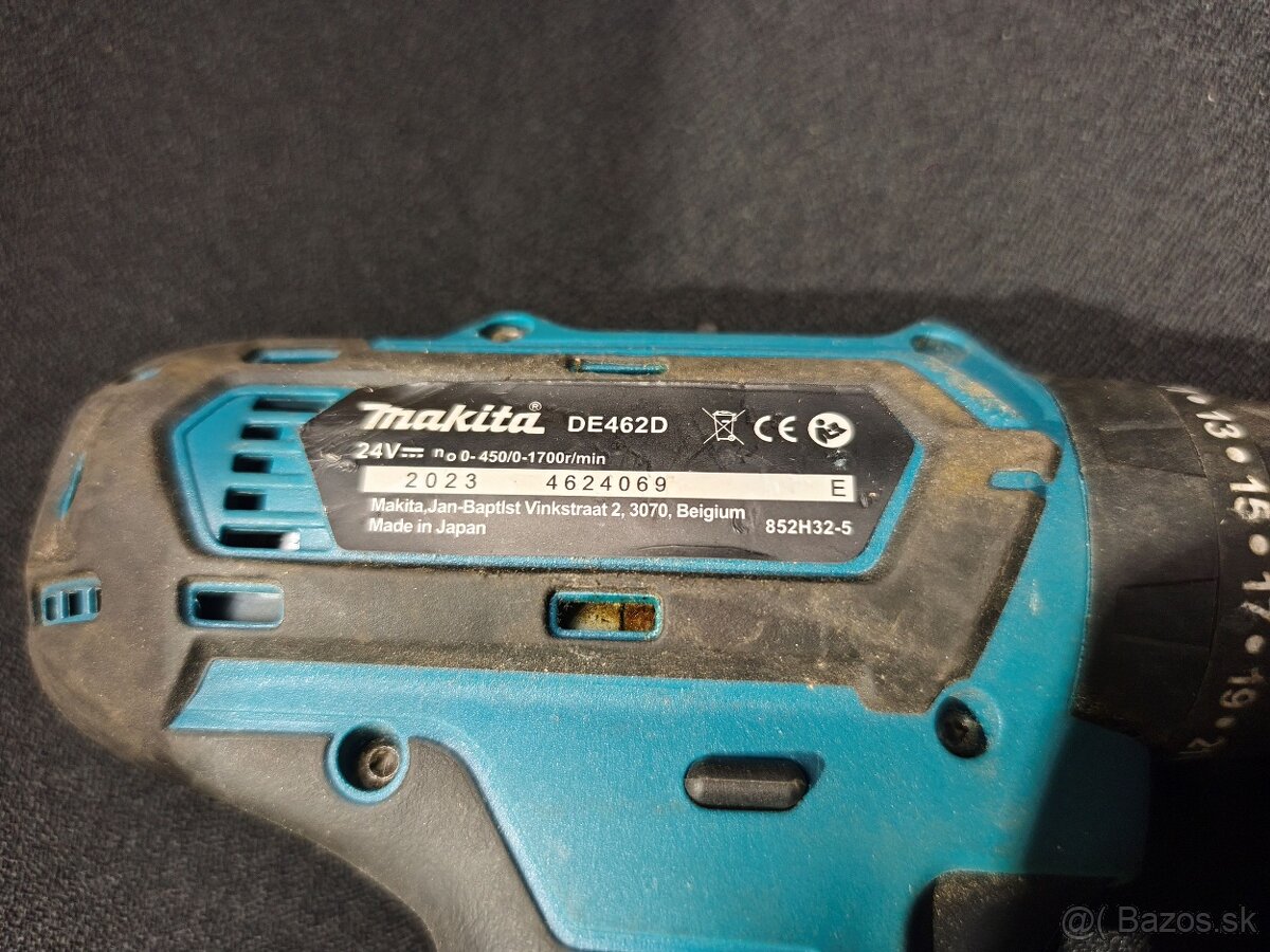 Aku priklepova vrtačka Makita DE462D - 2