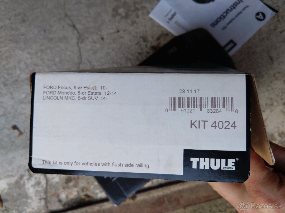 Thule patky Ford Mondeo / Focus - 2