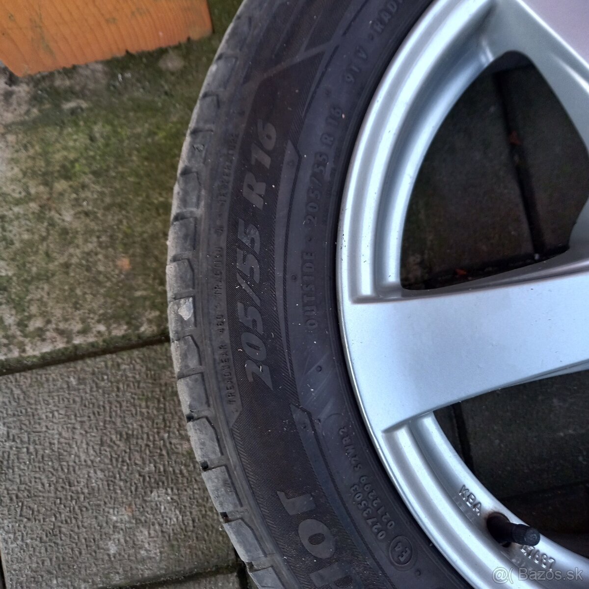 Disky 5 x112 r.16 plus letné pneumatiky - 2