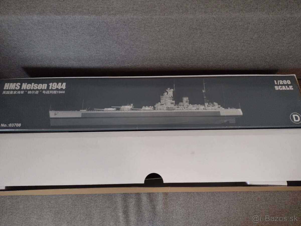 Plastikový model Nelson 1:200 - 2