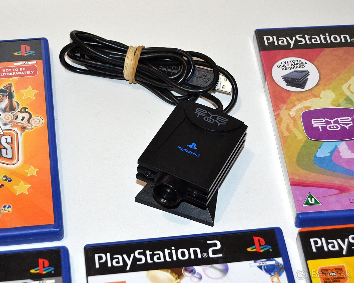 EyeToy kamera pre Playstation 2 + 5 hier - 2