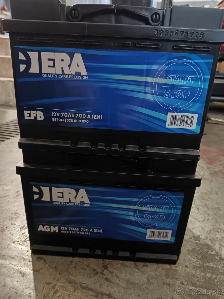 EFB autobatéria 70 Ah ERA ( start-stop ) - 2