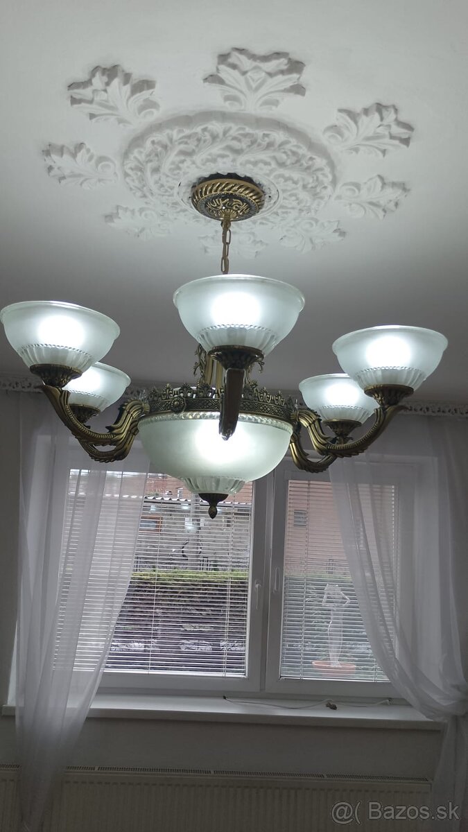 Mosadzný luster - 2