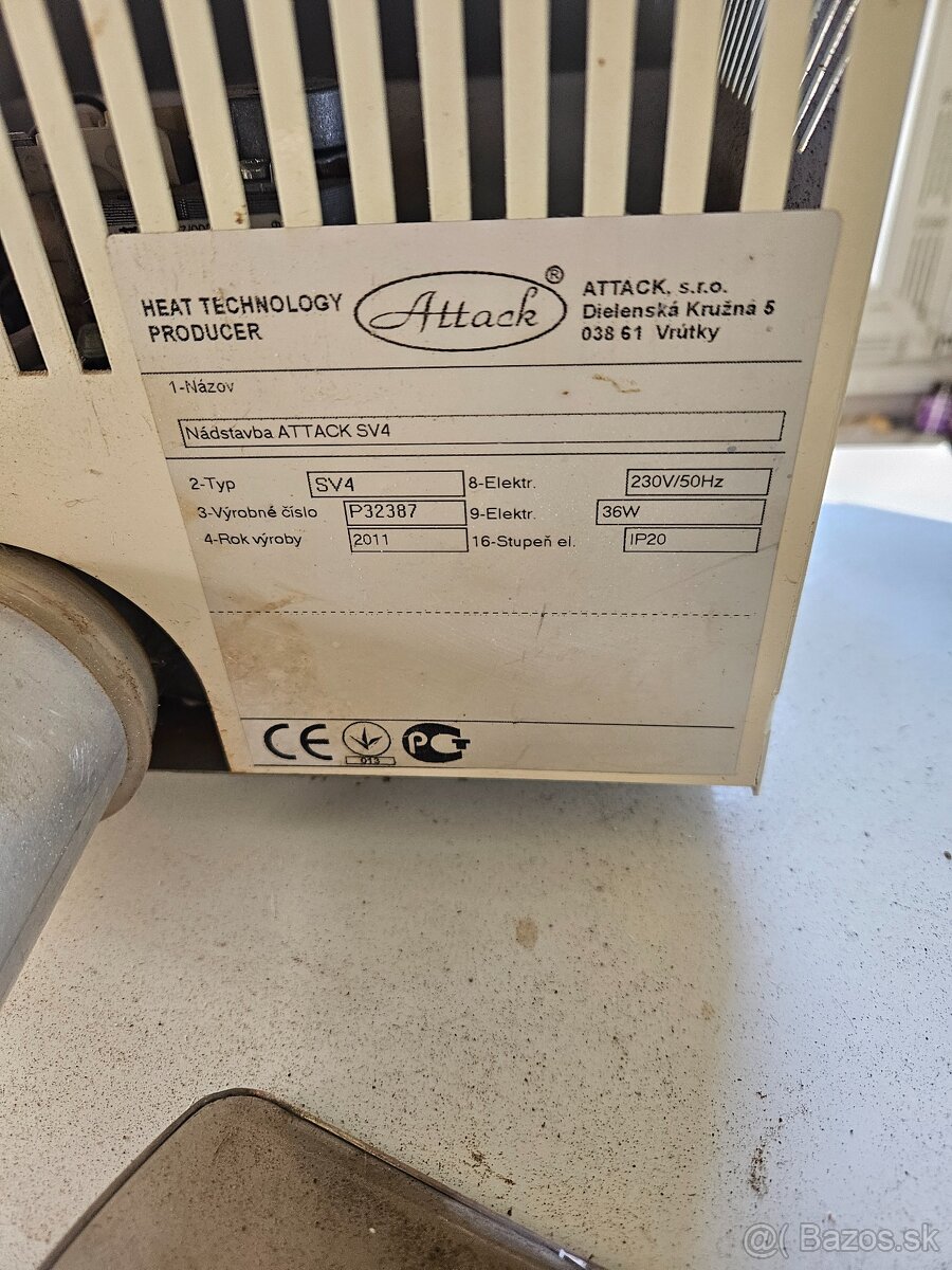 Predám plynový kotol ATTACK 25 PLQ 25kW - 2