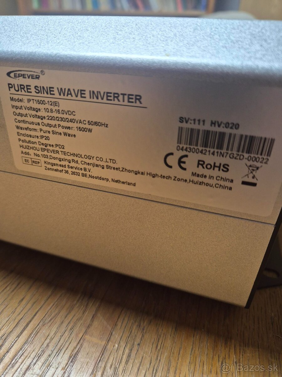 Predam menic napatia 12v na 230v - 2