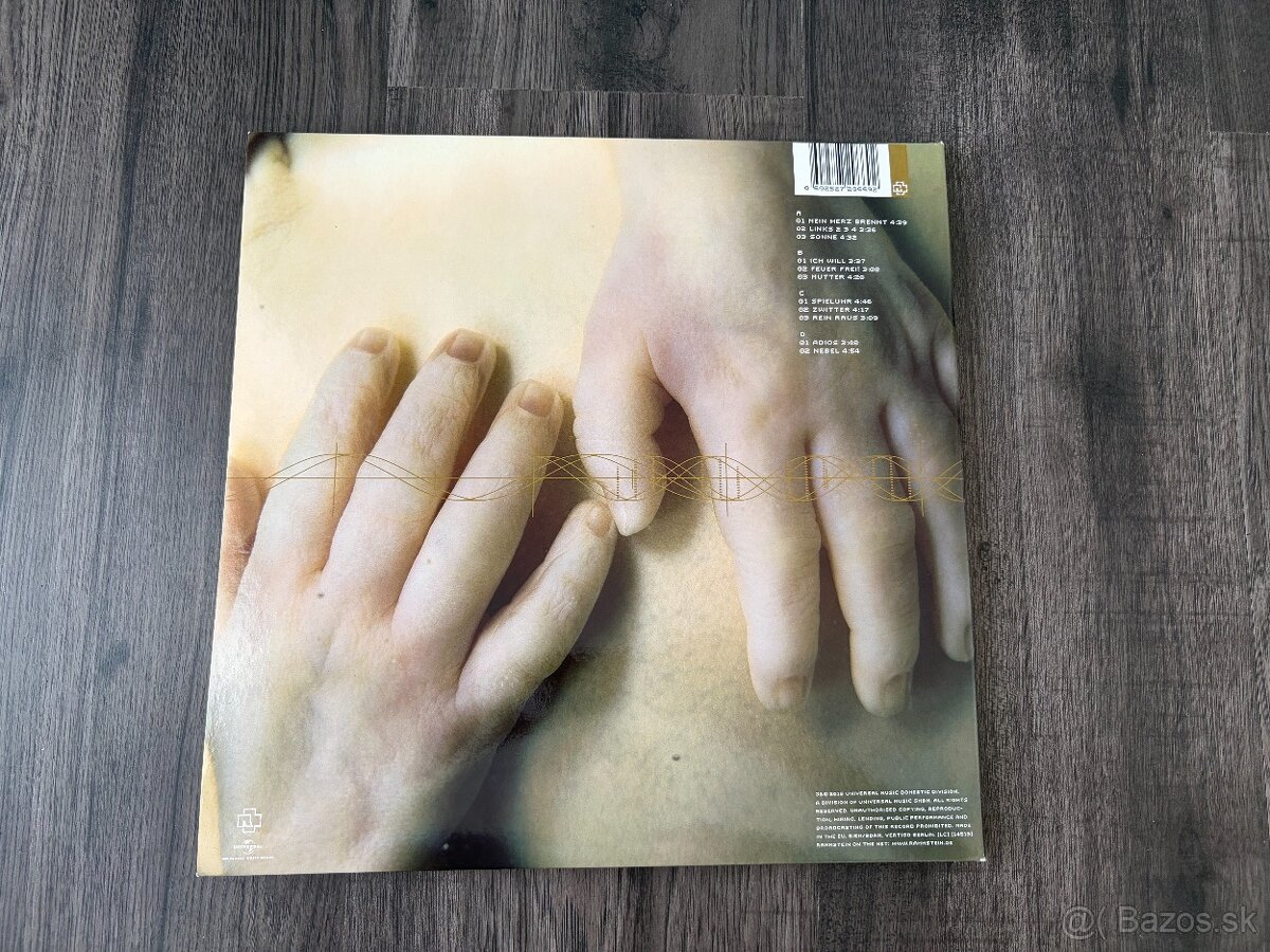 Predám LP RAMMSTEIN MUTTER - 2