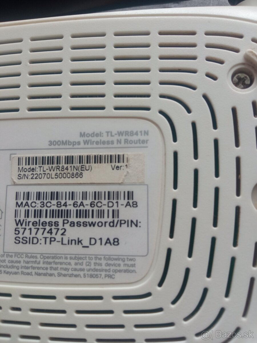 TP Link wifi router TL- WR 841 N - 2
