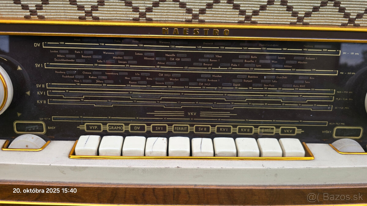 Gramorádio TESLA Maestro - 2