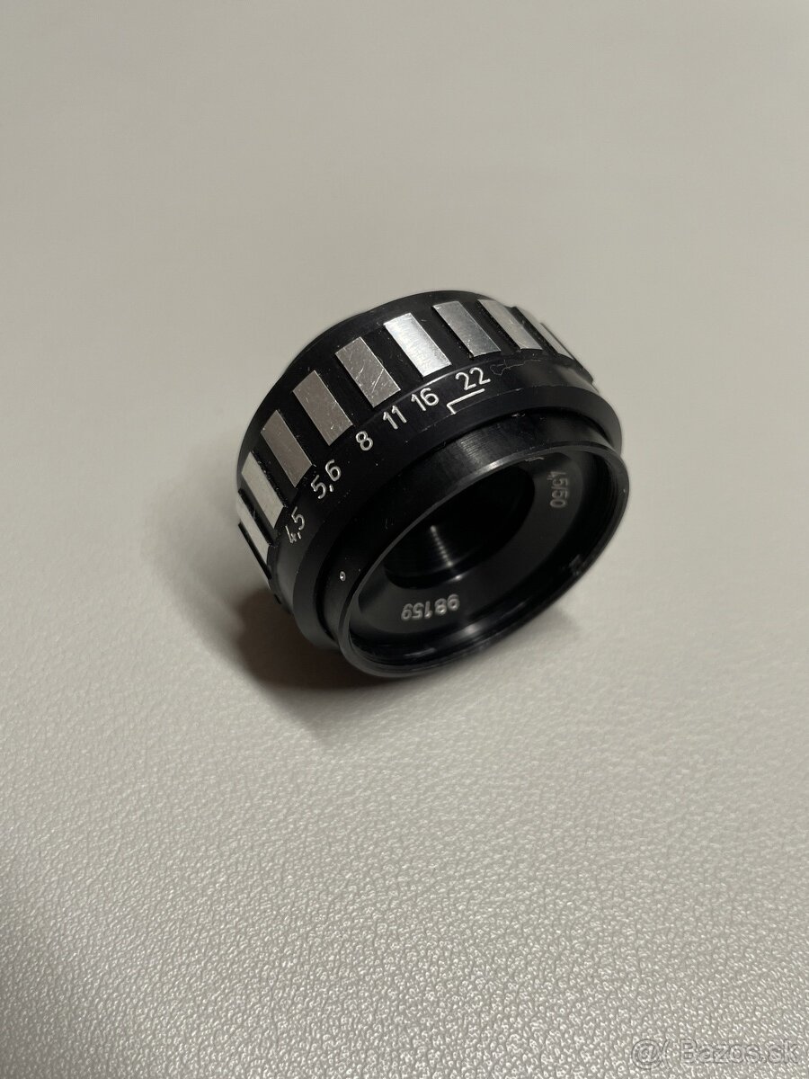 Meopta Belar 50mm f/4.5 – objektív na zväčšovanie (24×36 mm) - 2