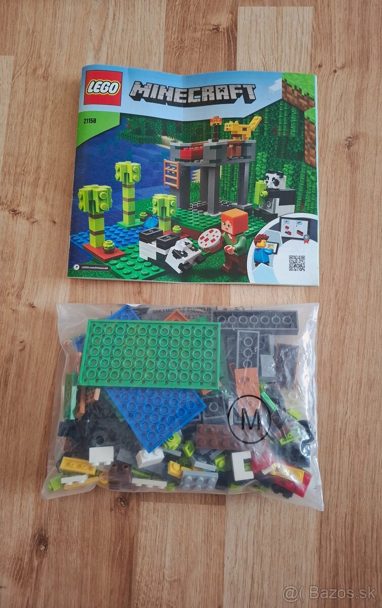 Lego Minecraft - škôlka pre pandy - 2