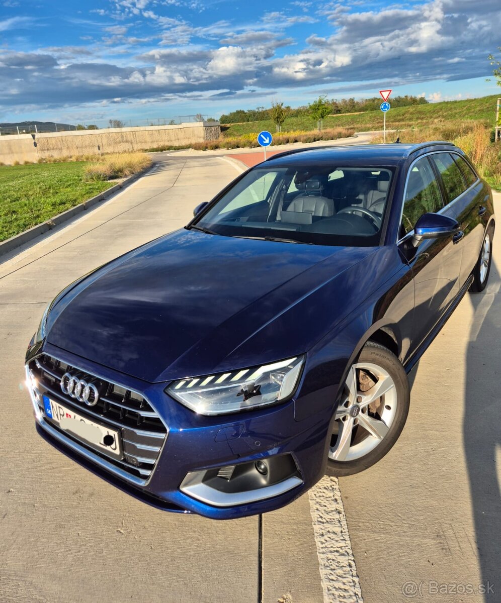 Audi A4 avant quatro 140kw ťažné Slovenské EČV r.v.2020 - 2