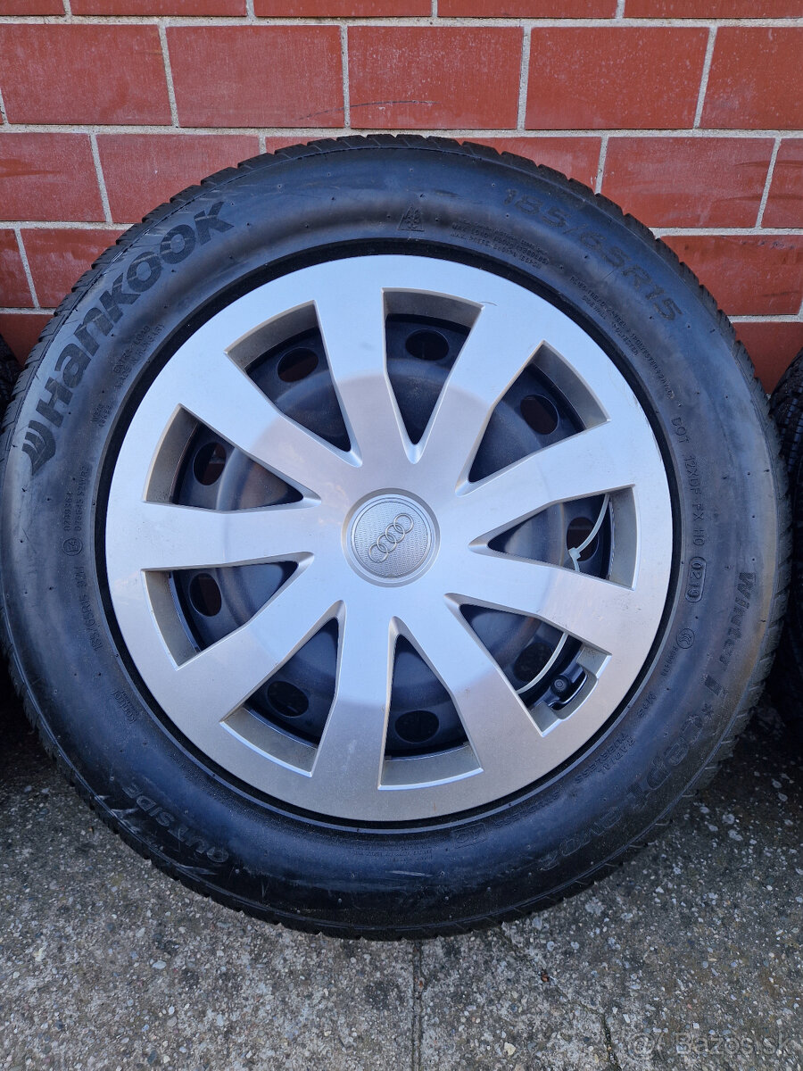 5x100 r15 et40 disky kolesa vw polo skoda fabia rapid 185 65 - 2