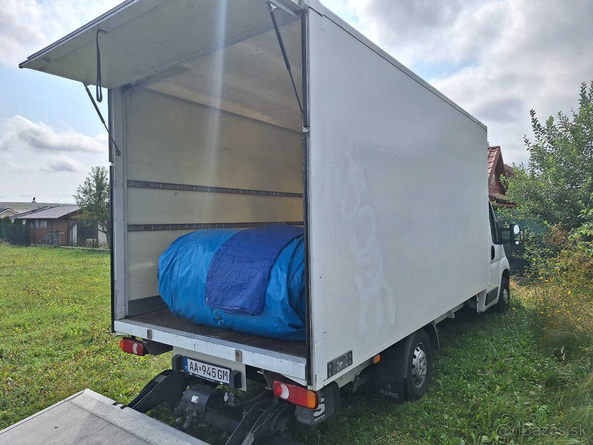 Expresná preprava dodávkou s hydr.plošinou - 2