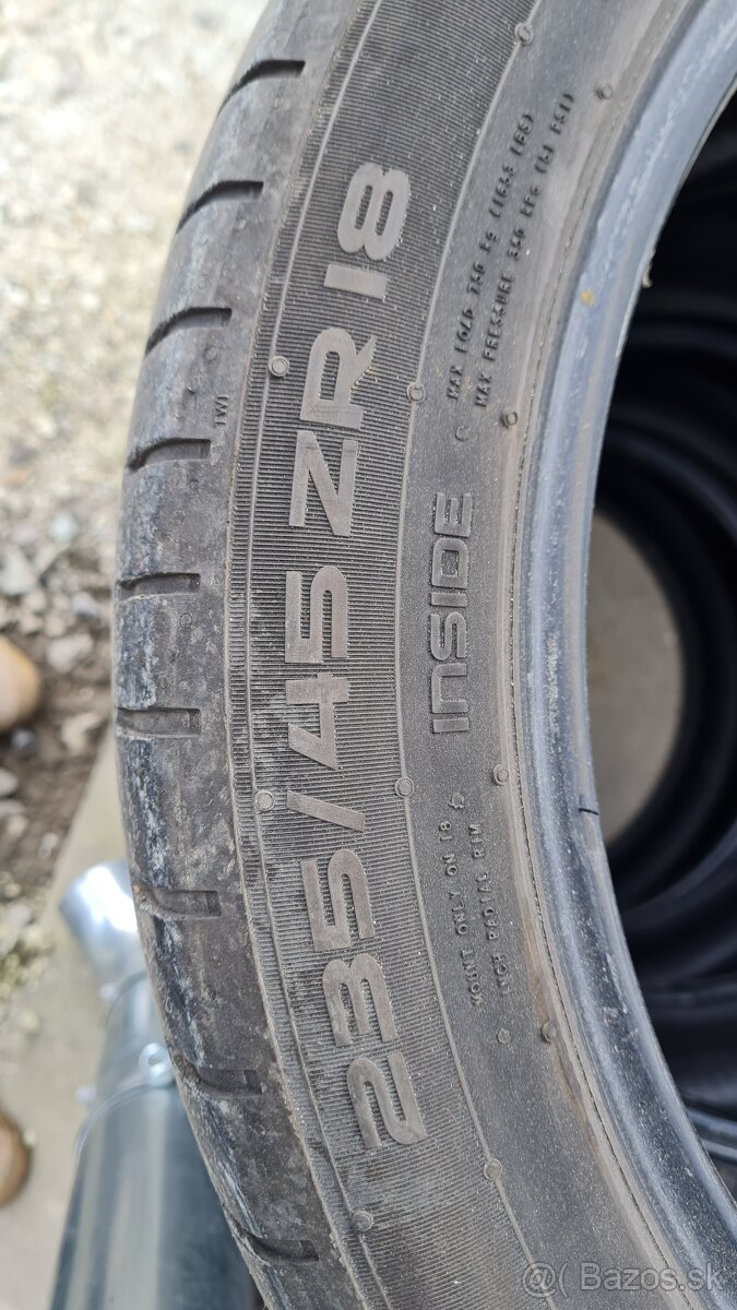 Letné pneumatiky 235/45 r18 - 2