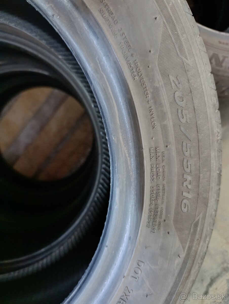 Letné pneumatiky 205/55 R16 - 2