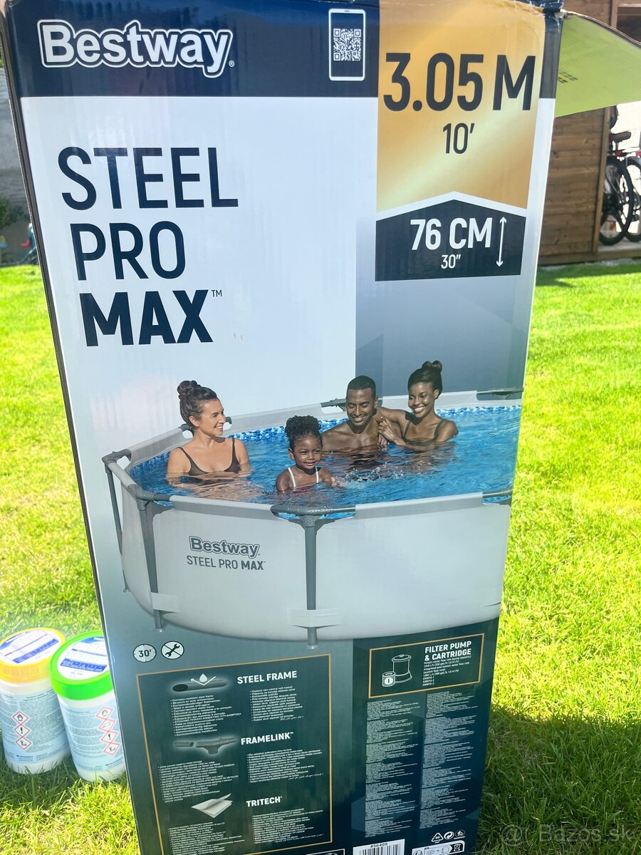 Bazén Bestway Steel pro max - 2