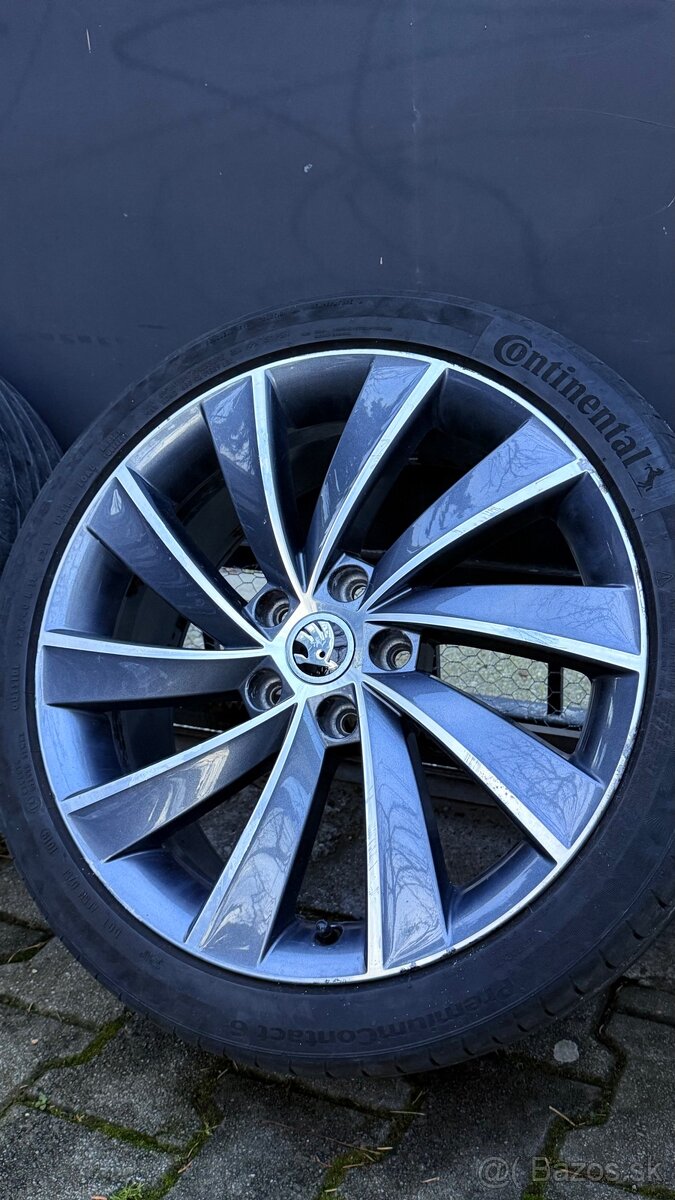 Alu disky Škoda L&K Turbine 18" palcové - 2