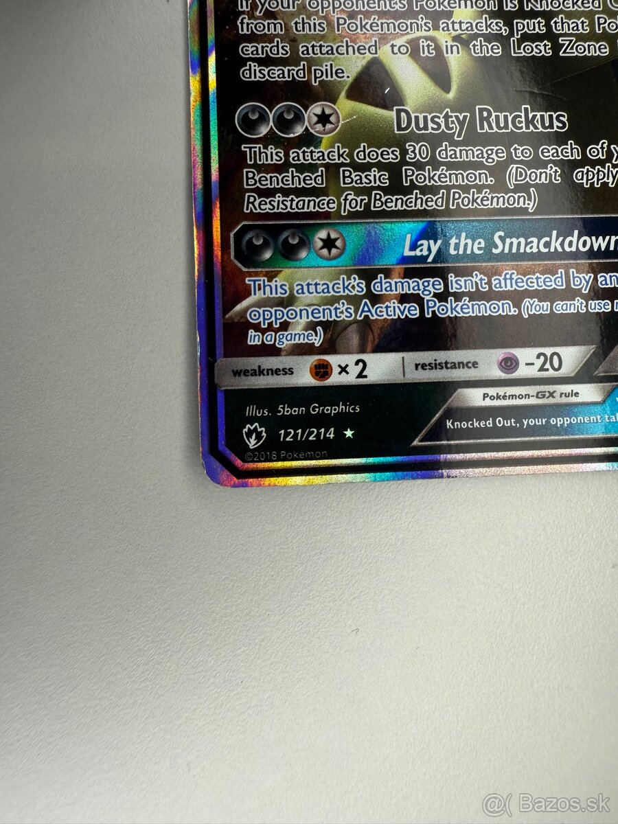 Pokemon karta GX - 2