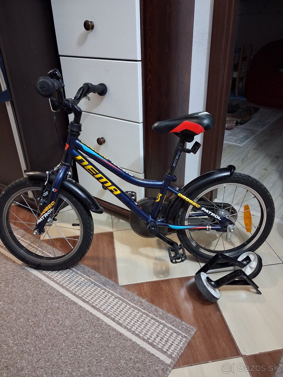 Detský bicykel- PATROL DROBEC DEMA - 2