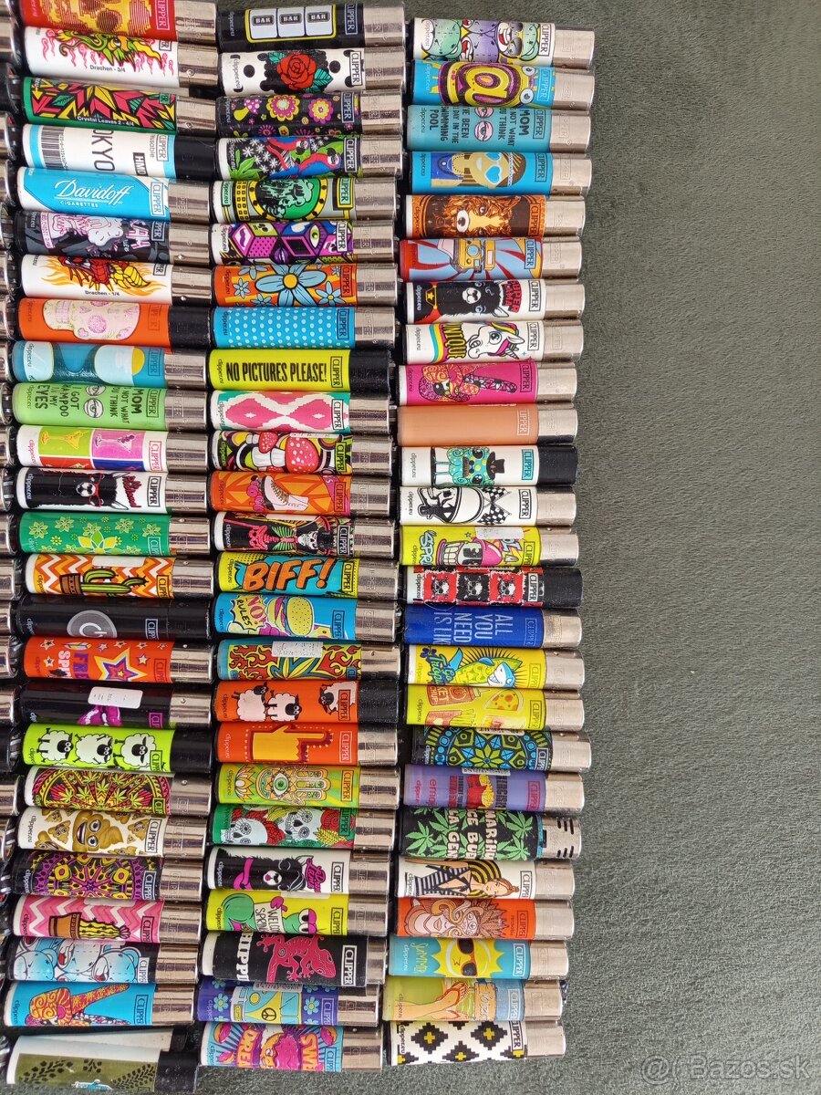 Zapaľovače clipper - 2