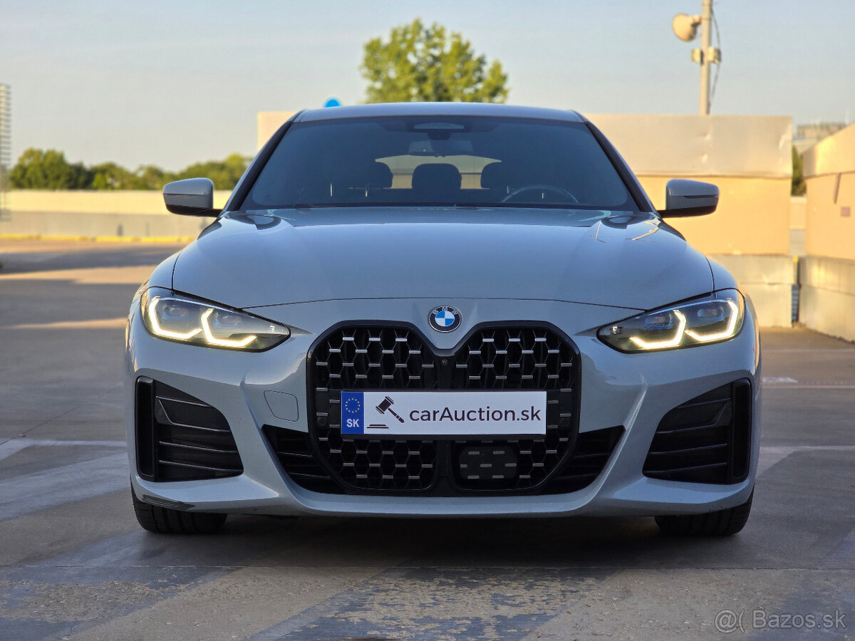 BMW 420d xDrive Gran Coupe M-Sport 2023, 92 860 km, ZÁRUKA - 2