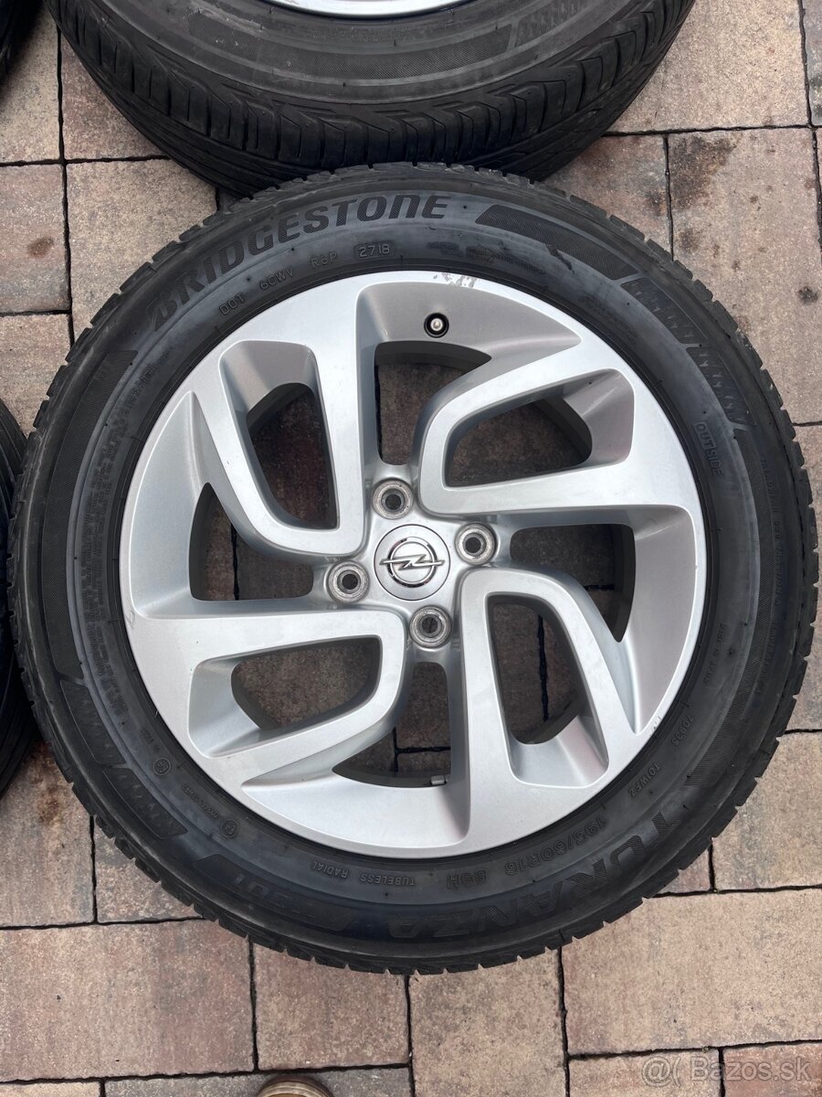 Orig. hliníkové disky Opel R16, 4x108 - 2