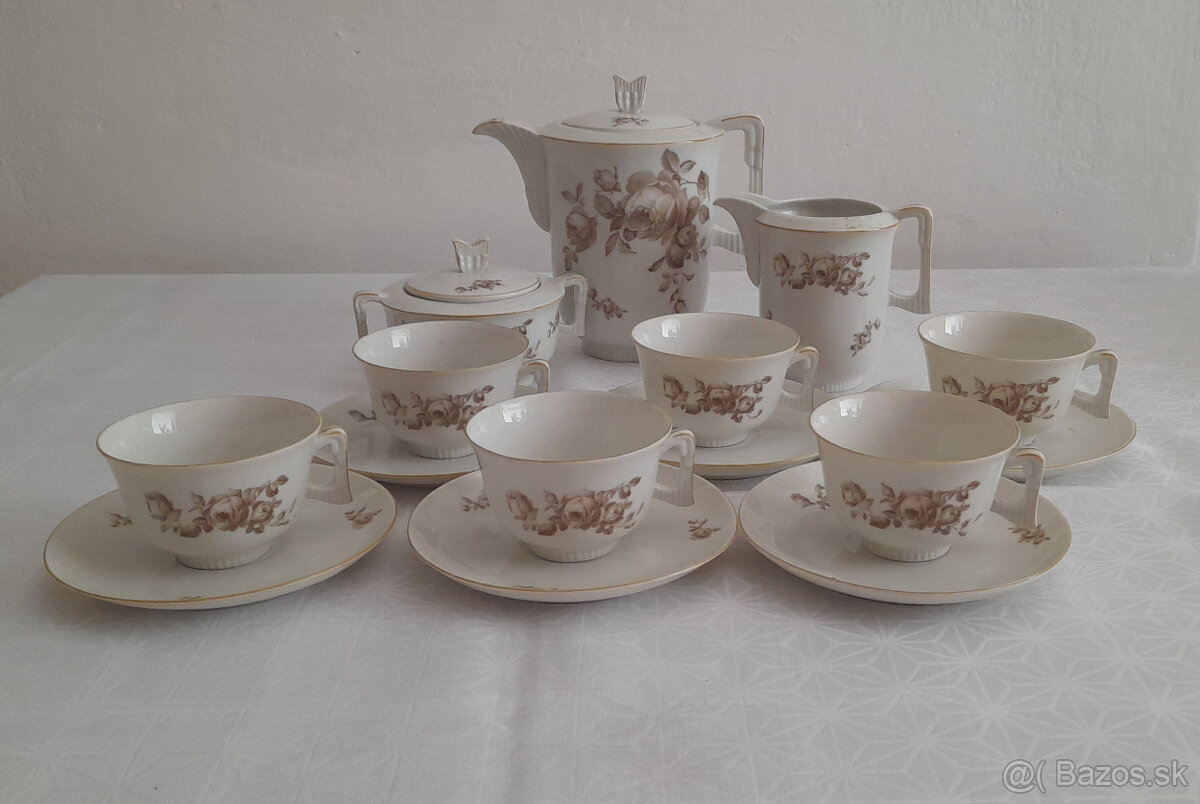 Starožitná kávová súprava - 2