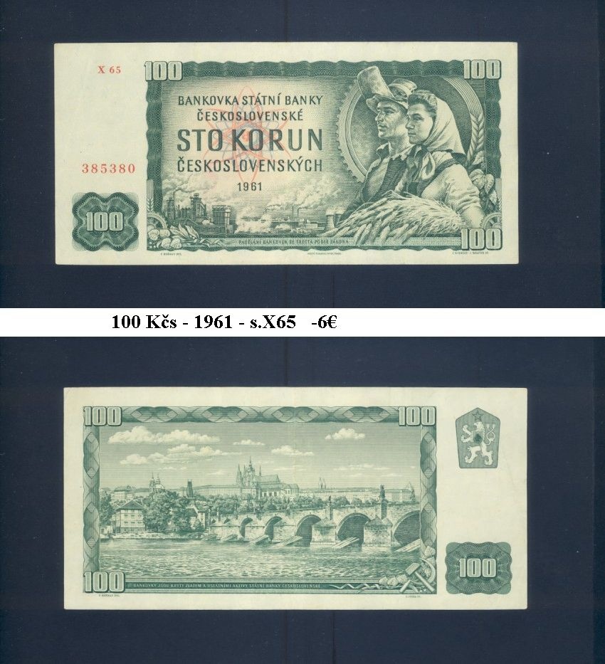 Bankovky Československo 1 - 2