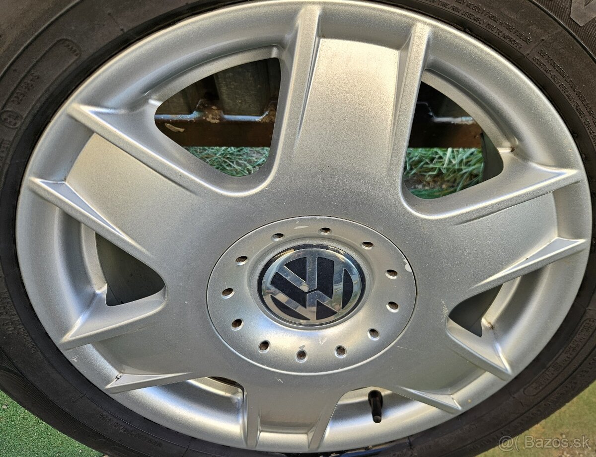 Originálne hliníkové disky VW - 5x100 r16 - 2