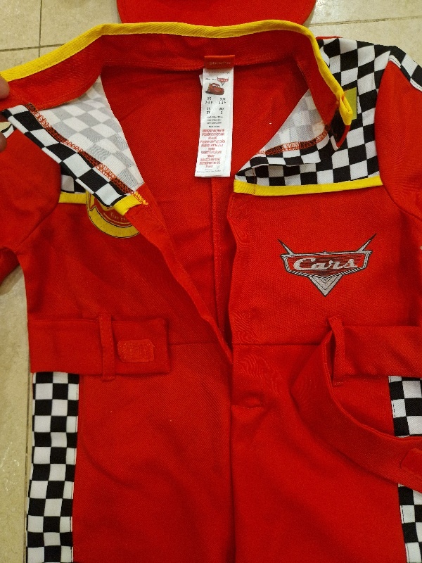 Predám karnevalový kostým Blesk McQueen - 2