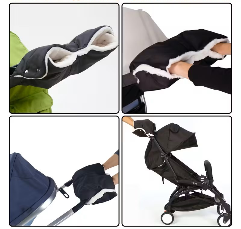 Rukavice na kočík - nové - 2