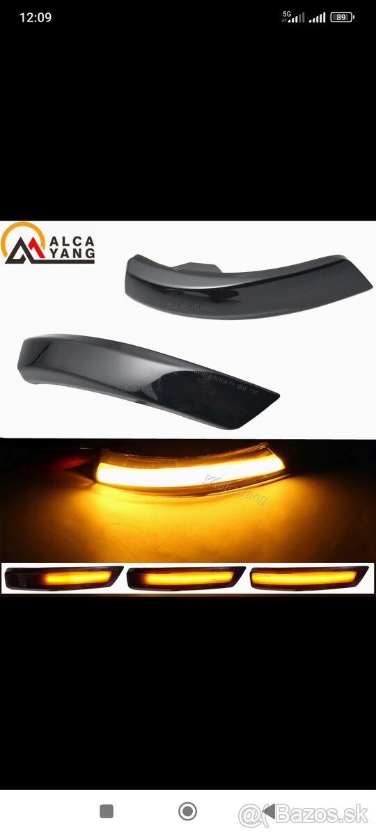Ford FOCUS ,LED dynamické smerovky - 2