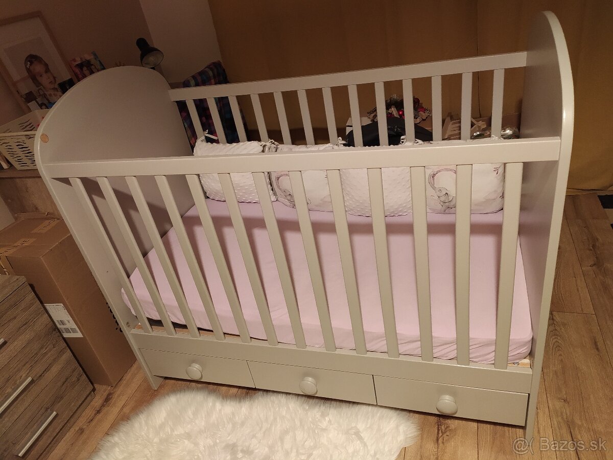 Predám detskú postieľku Gonatt Ikea - 2