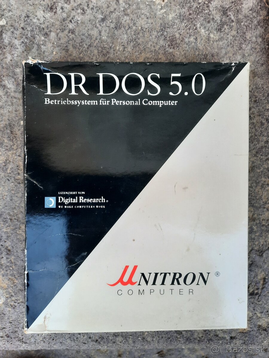 MS DOS 6.22 diskety a DR DOS 5.0 - 2