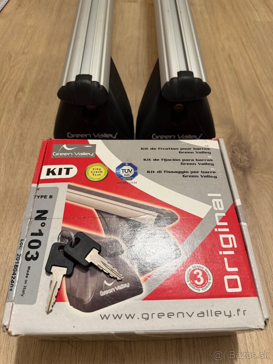 Strešné nosiče Green Valley - 2