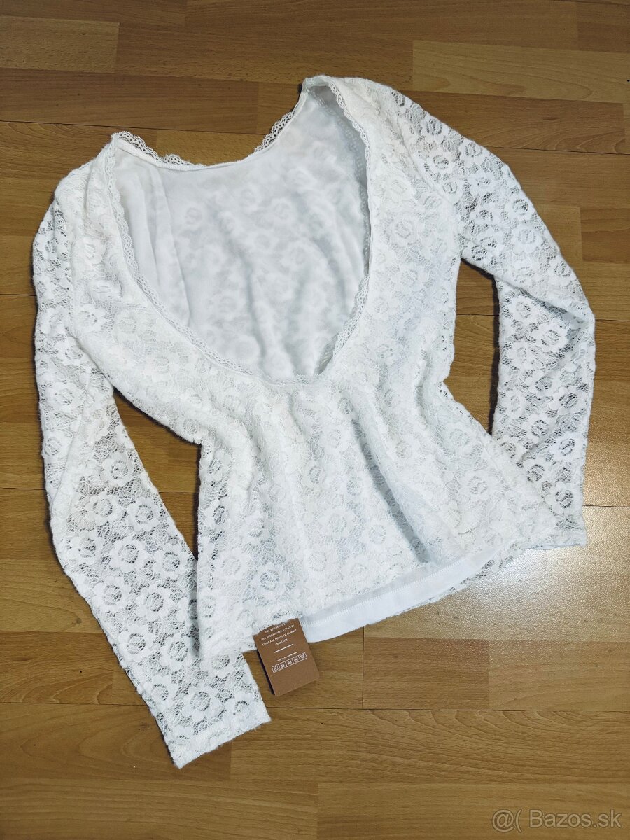 Krajkovana bluzka S - 2