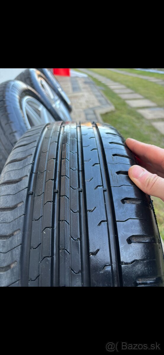 Originálne disky Audi R16 + letné pneumatiky Continental - 2