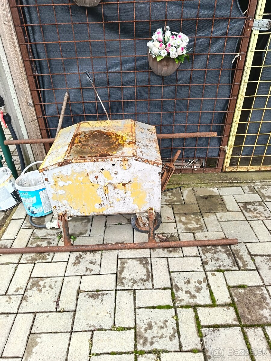 Starý stavebný navijak/výťah na 380V - 2