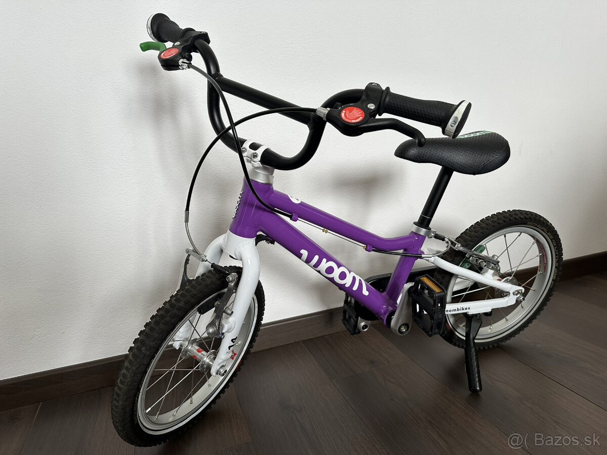 woom 2, 14 detský bicykel, purple - 2