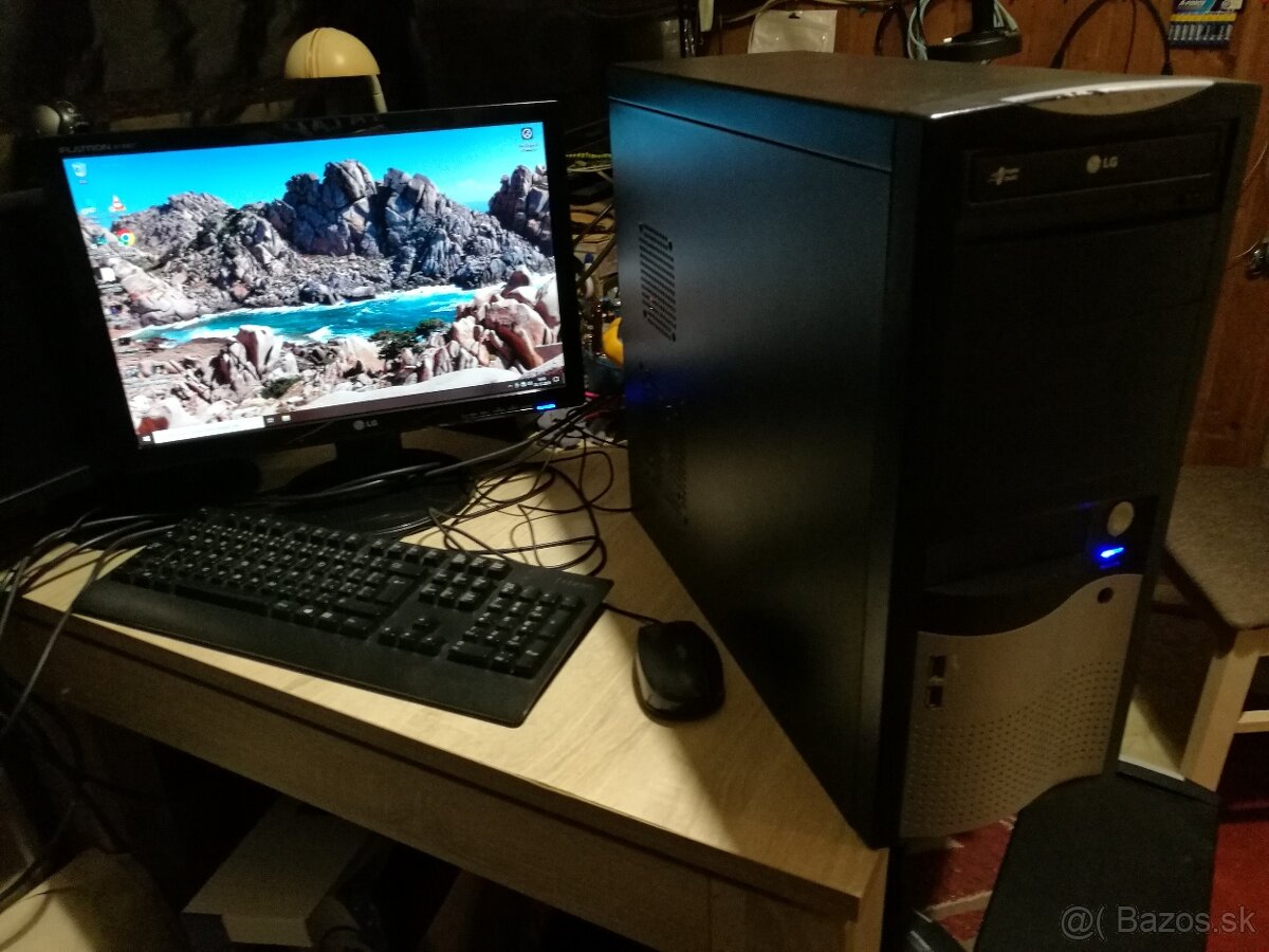 MSI počítač komplet. Intel - 4 jadro. RAM 8 GB. - 2