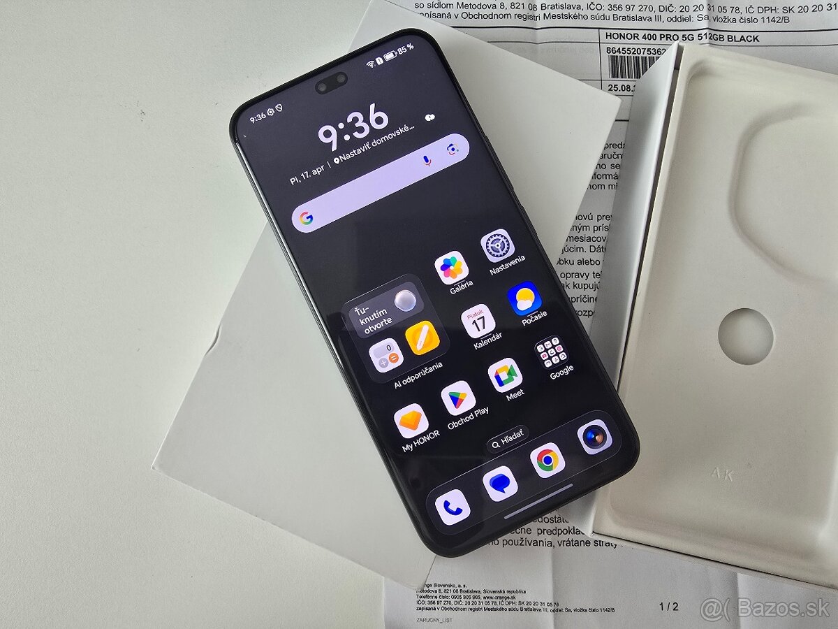 HONOR 400 PRO 512GB, V ZARUKE - 2