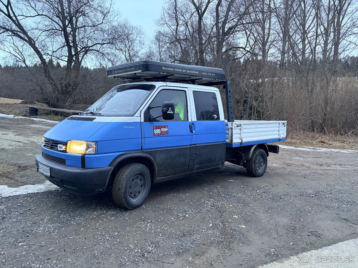 Vw t4 valník Doka syncro 2.4D - 2
