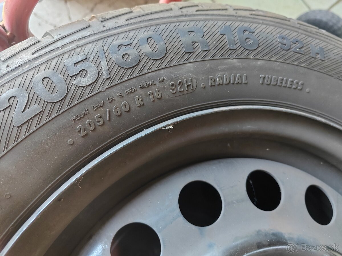 205/60 r16 na diskoch - 2